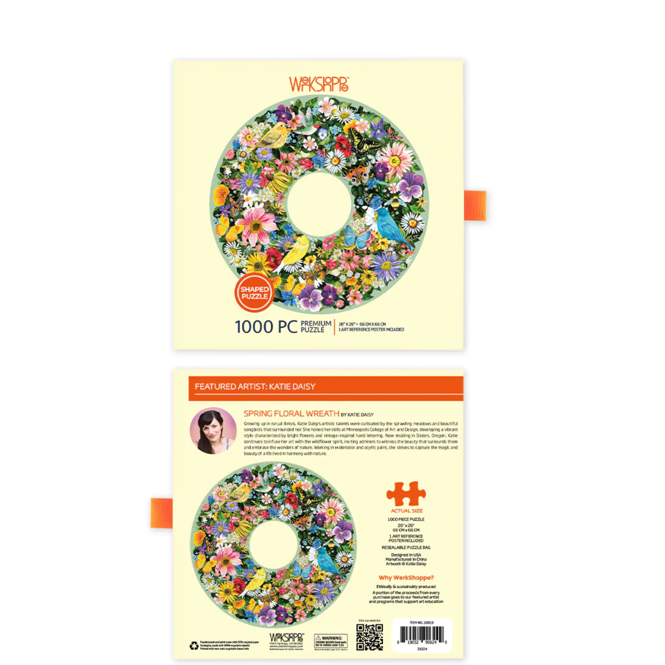Spring Wreath Puzzle