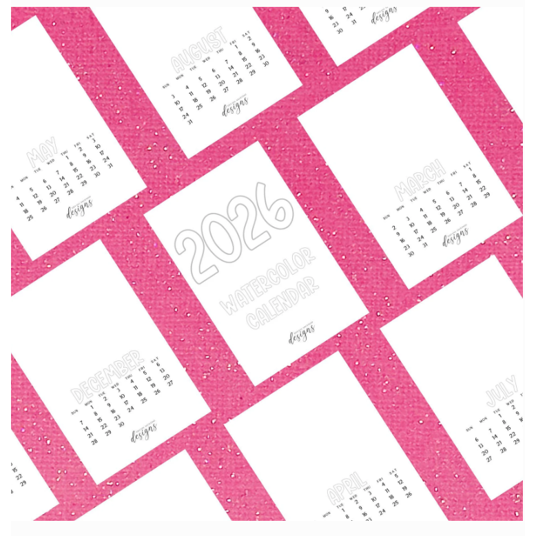 2026 Desk DIY Watercolor dot card + brush