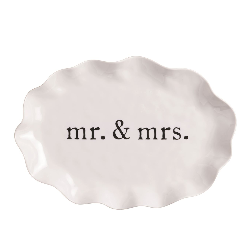 Mr and Mrs Melamine Platter