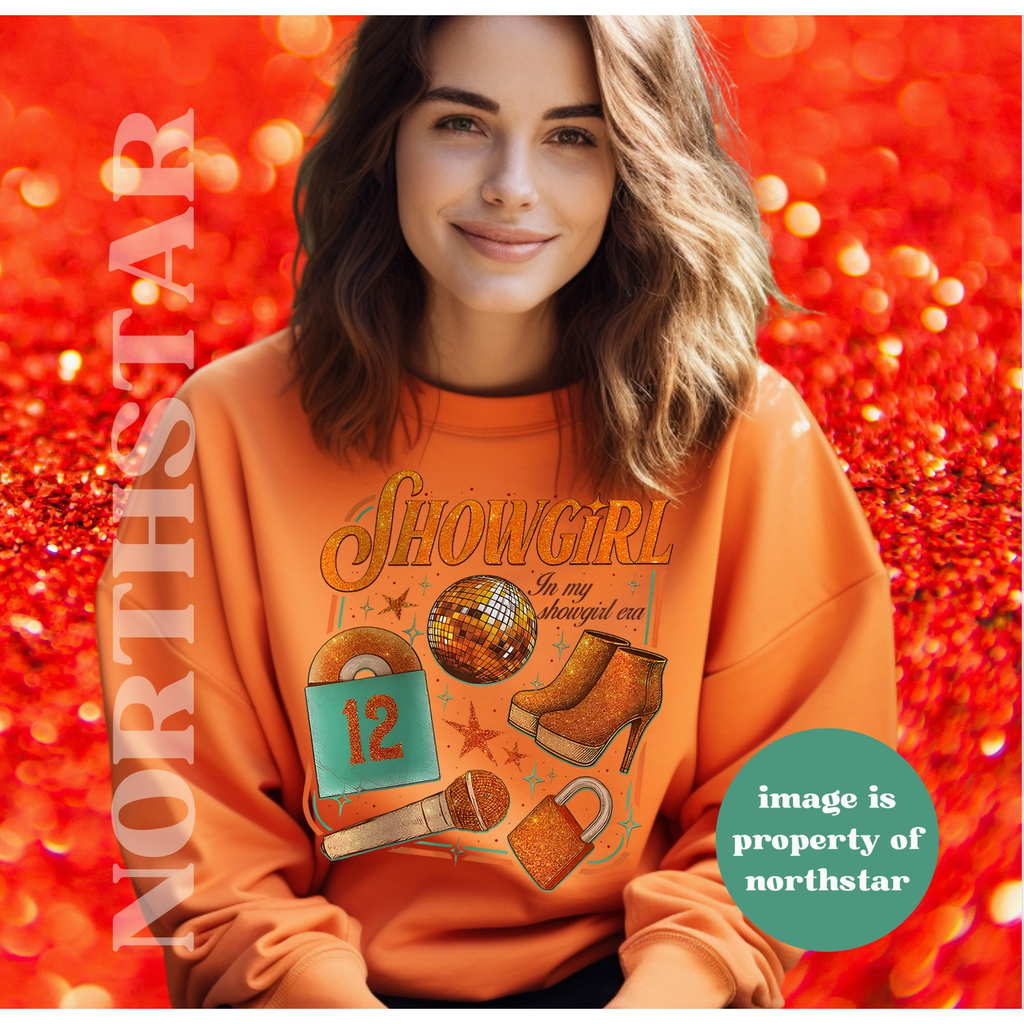 Life of a Showgirl Graphic Sweatshirt Swiftie Merch