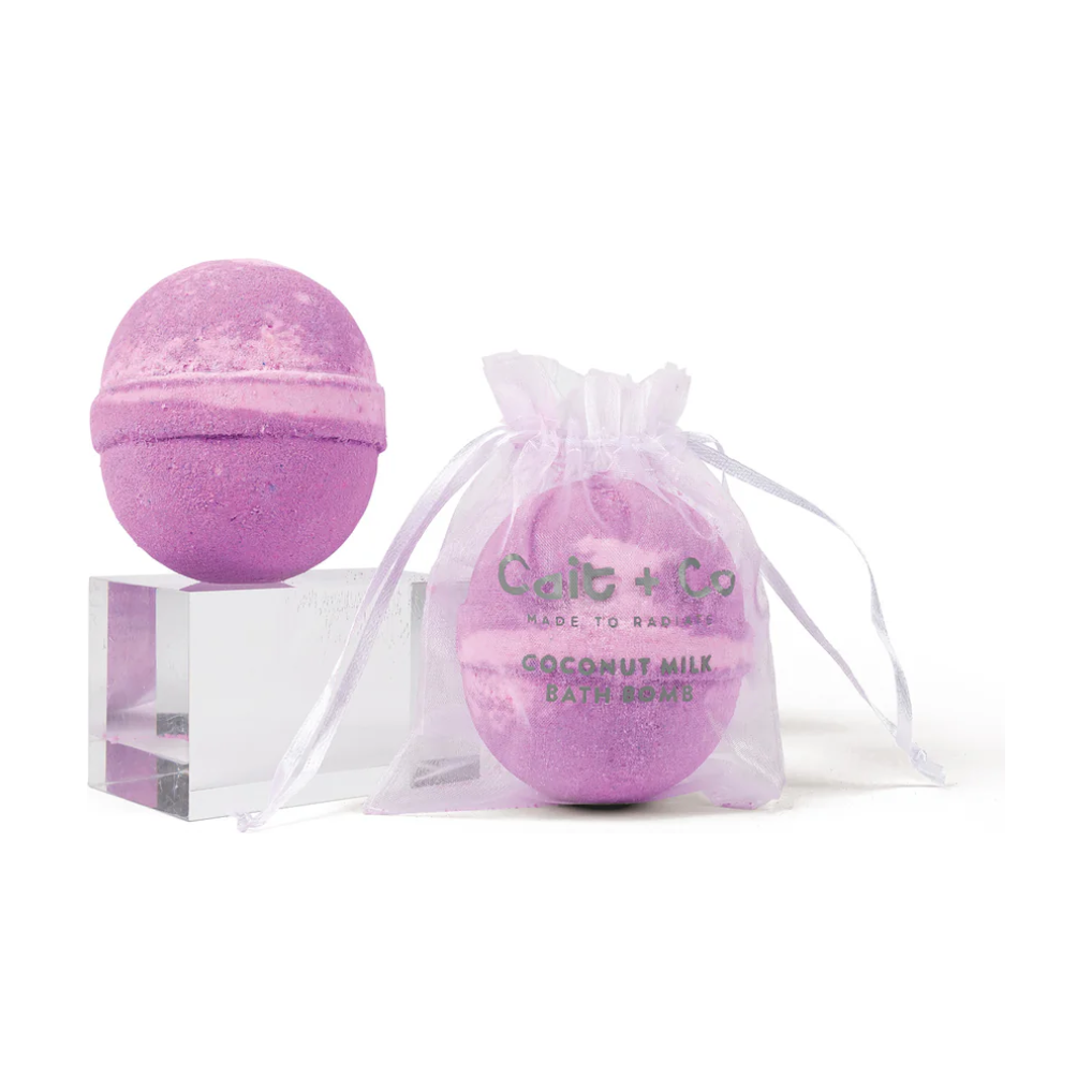 Amethyst Coconut Milk Bath Bomb