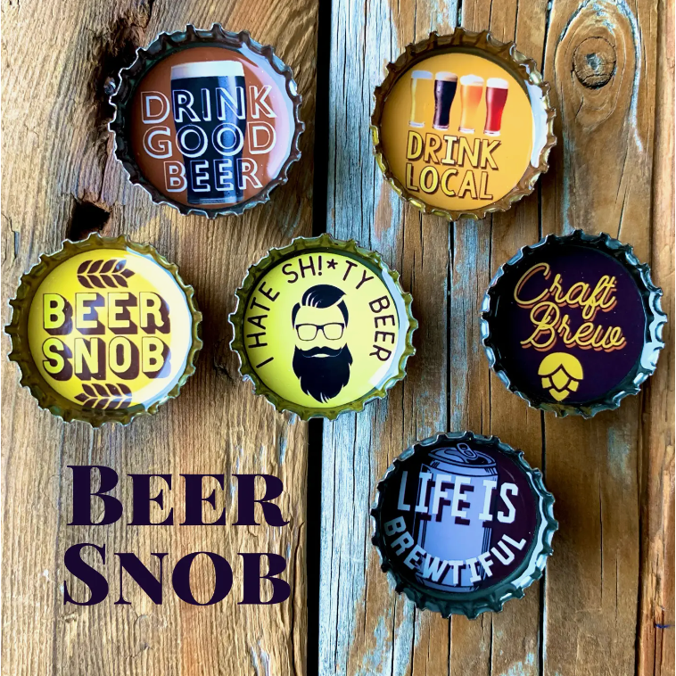 Beer Snob Magnets 1