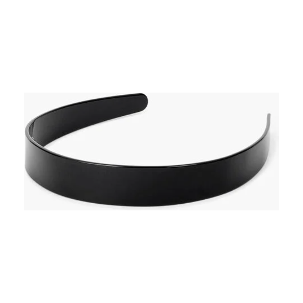 Black Paige Wide Headband