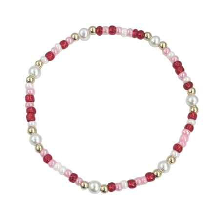 Candy Kisses Pearl Bracelet