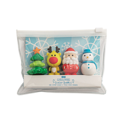 Christmas Eraser Buddy Set