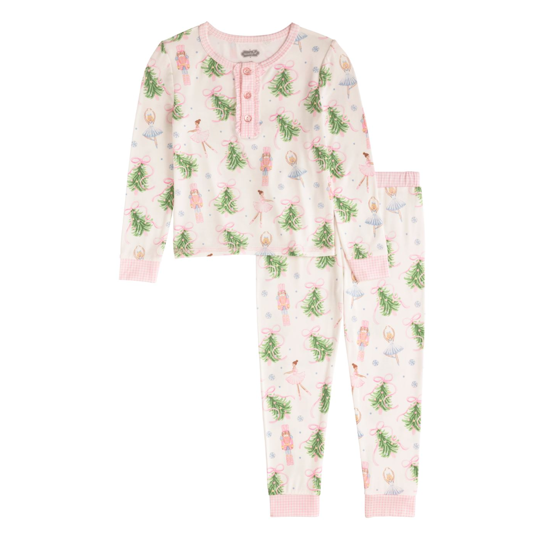 Christmas Tree Bow PJ Set