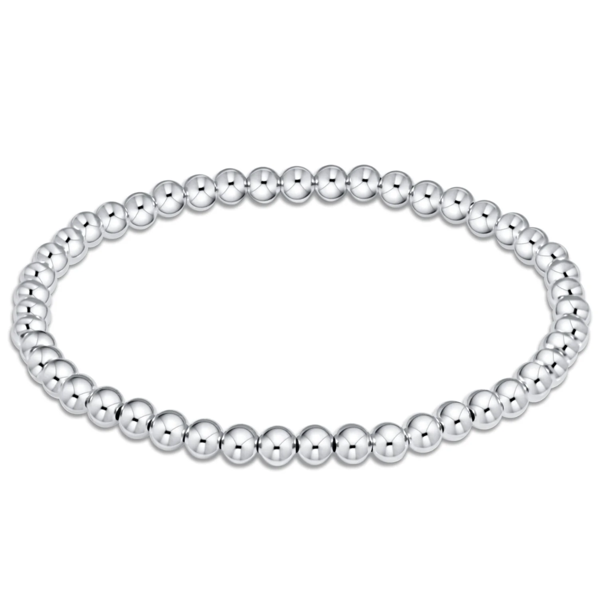 Classic Sterling 4mm Bead Bracelet