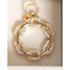 Crystal Chain Scarf Charm