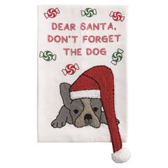 Dear Santa, Don't Forget the Dog Tea Towel