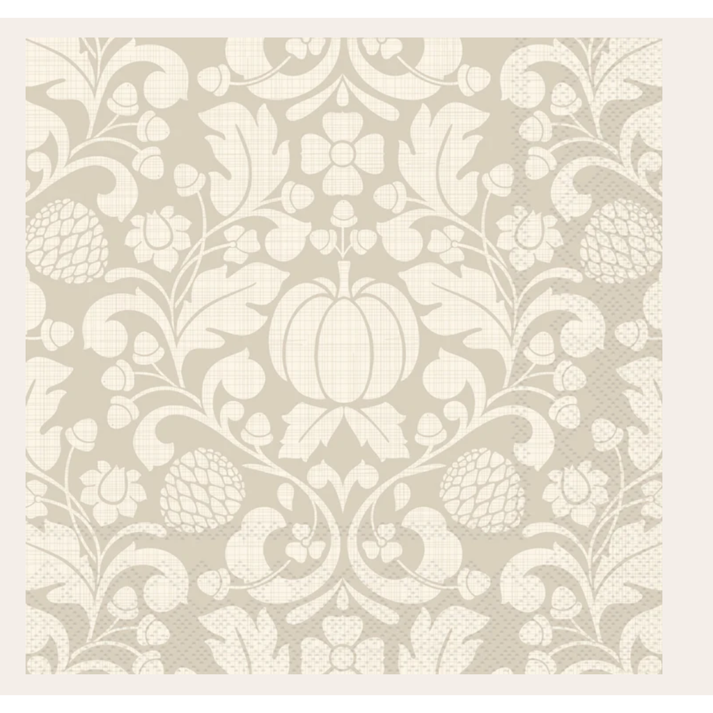 Francis Cream Cocktail Napkin