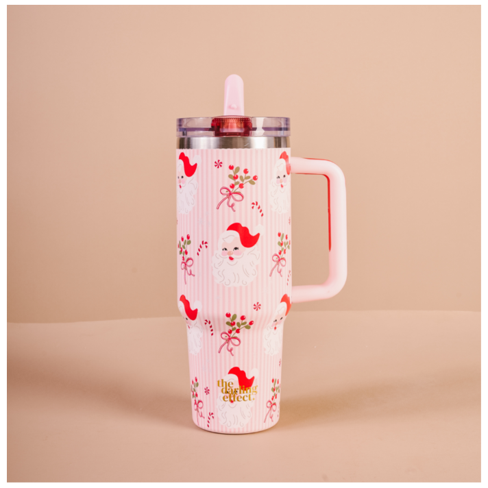 Holly Jolly Santa Tumbler