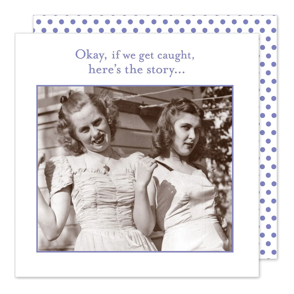 If We Get Caught Cocktail Napkins