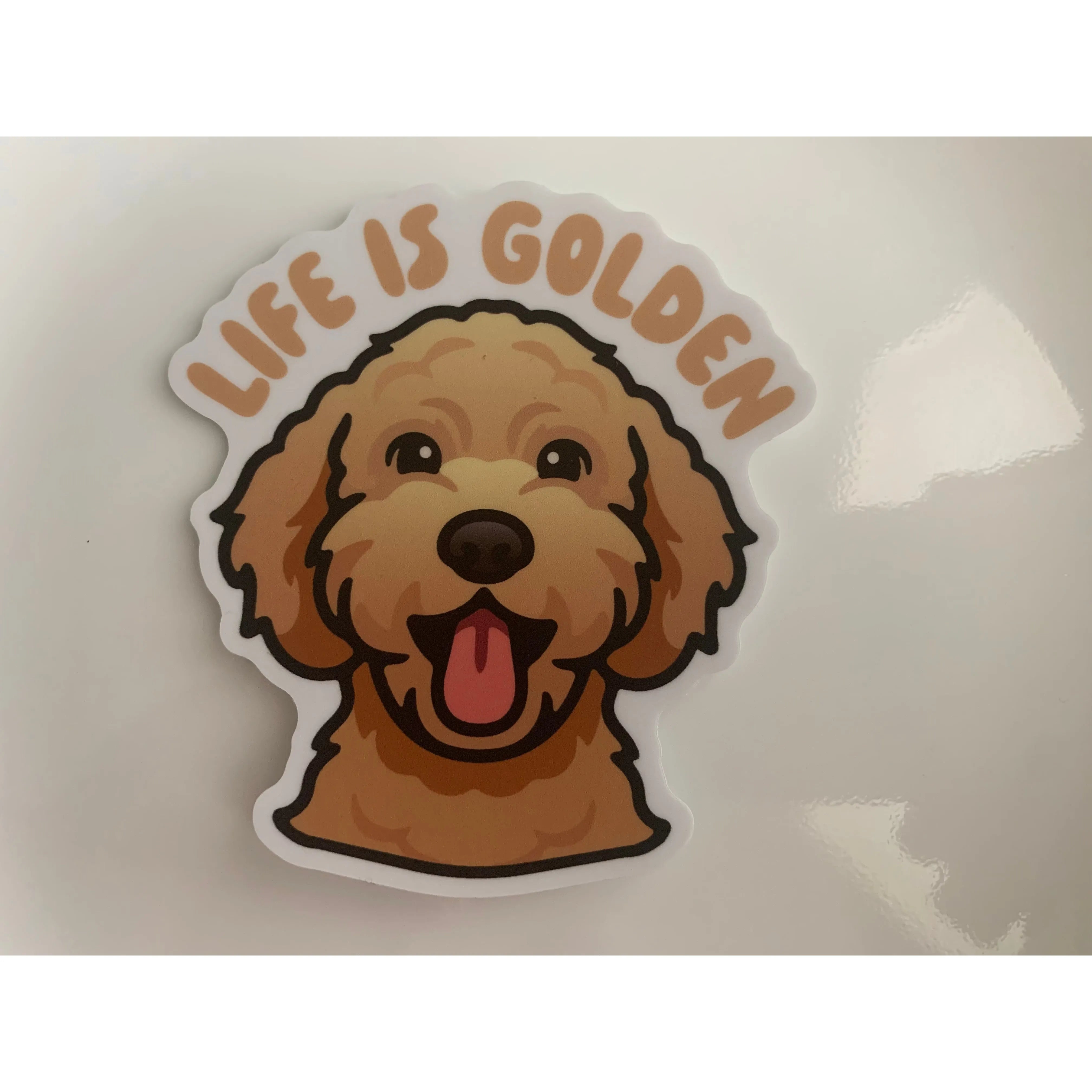 Life Is Golden Sticker