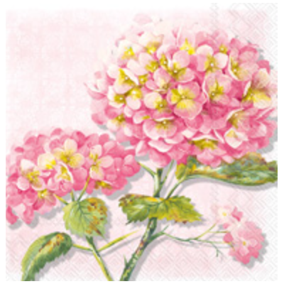 Lorea Rose Cocktail Napkins