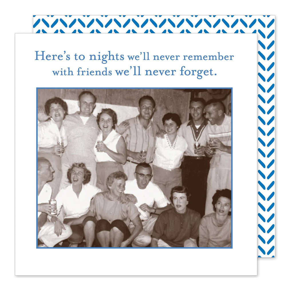 Never Remember Cocktail Napkins