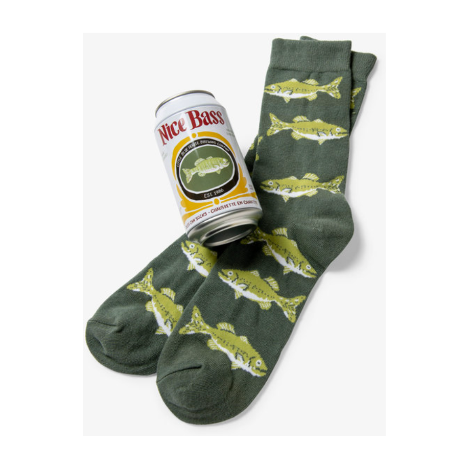 Nice Bass Beer Can Socks