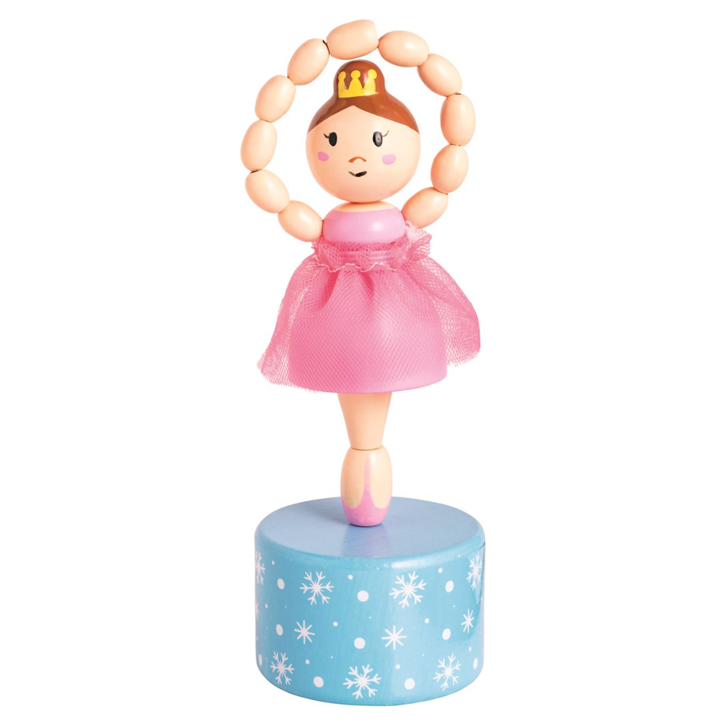 Pink Ballerina Collapsing Toy
