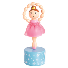 Pink Ballerina Collapsing Toy