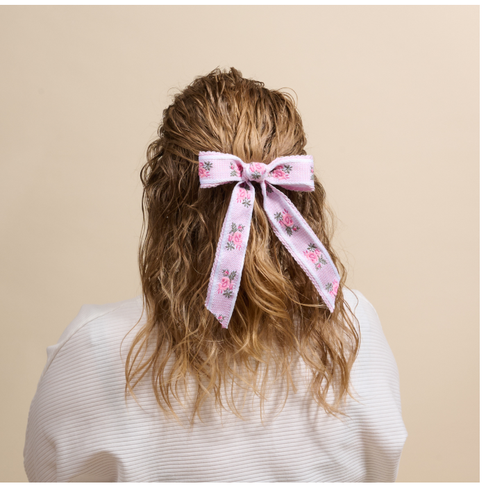 Pink Hair Bow