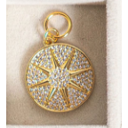 Point the Way Scarf Charm