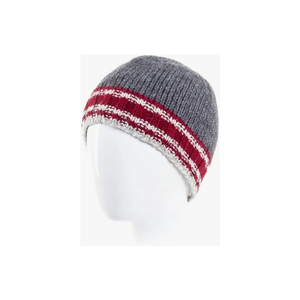Red Wool Knit Beanie