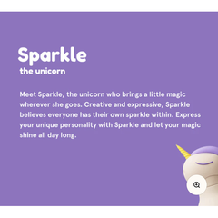 Asobu Bestie Sparkle the Unicorn