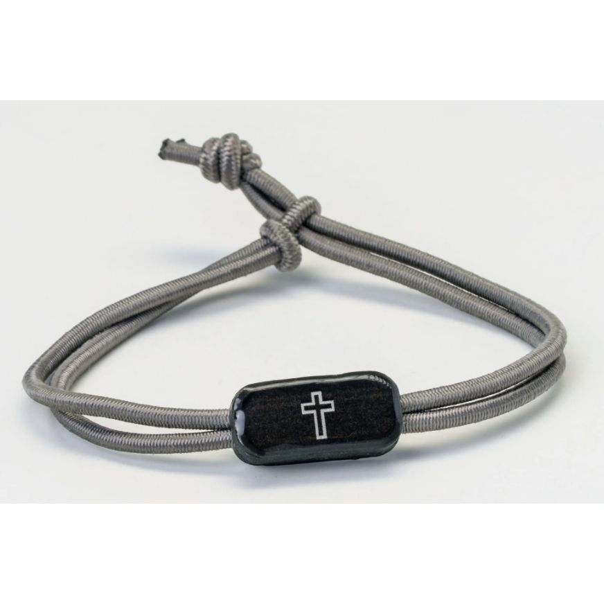 Tap To Pray Survivor Series Tactical Bracelet Slate + Pray