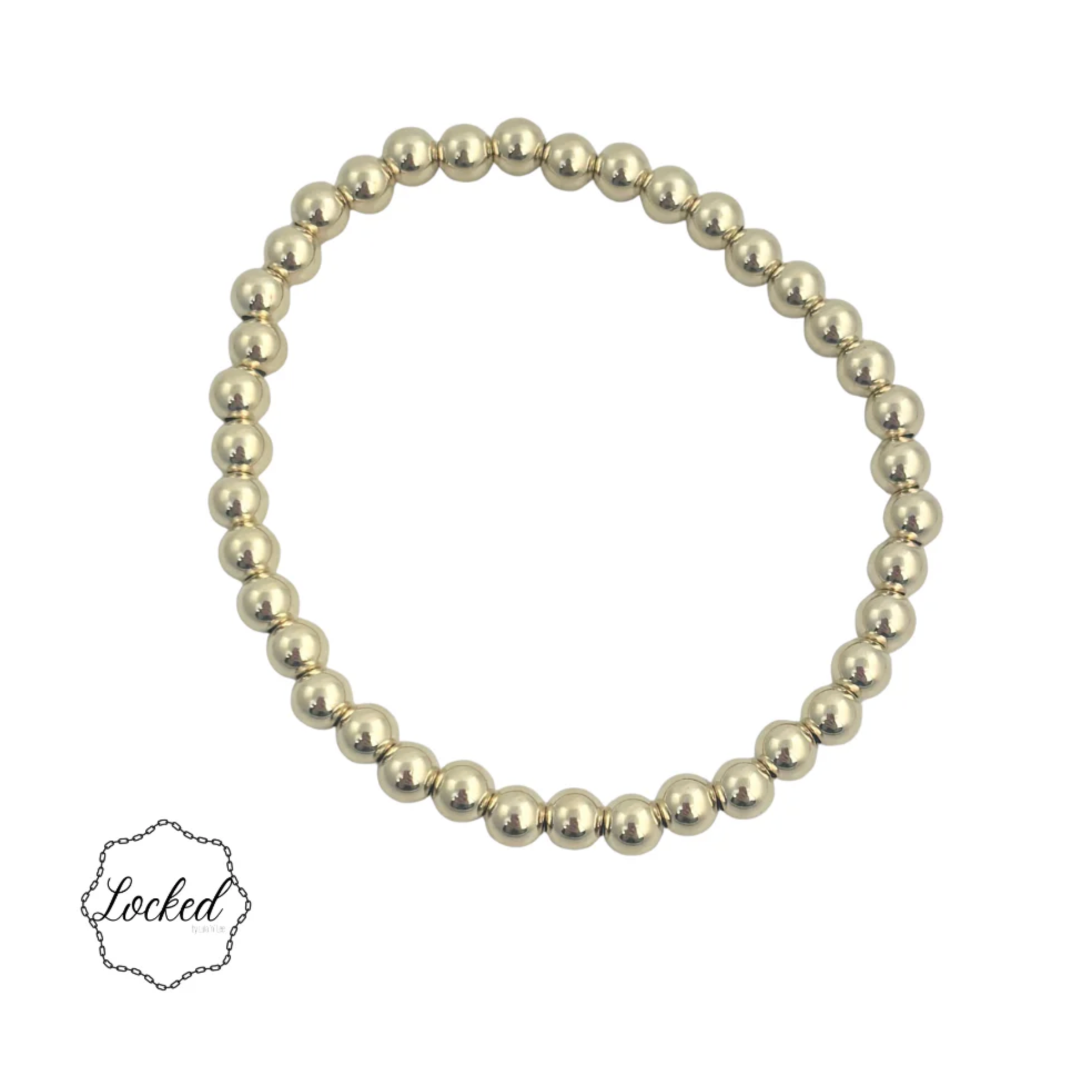 Gold Filled Bracelet-(4mm)