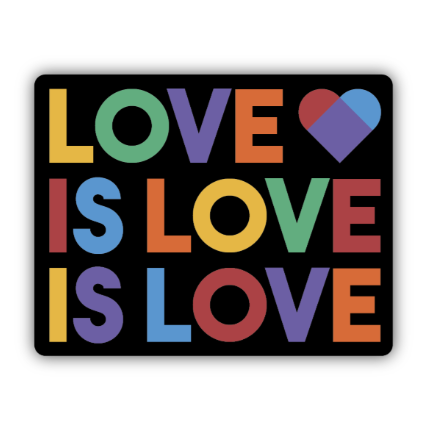 Love is Love Sticker