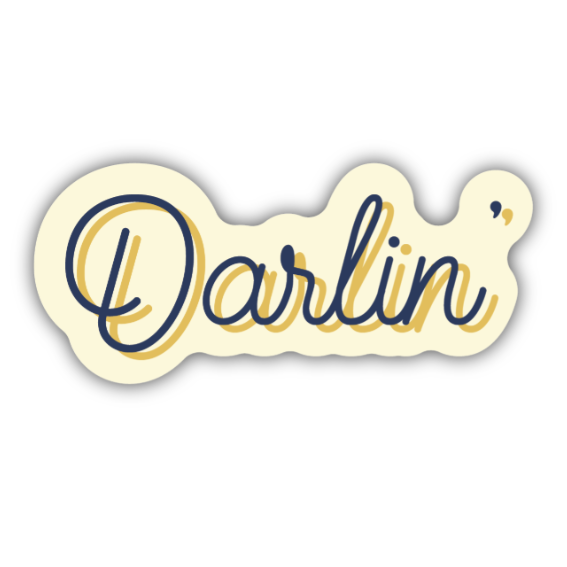 Darlin' Sticker