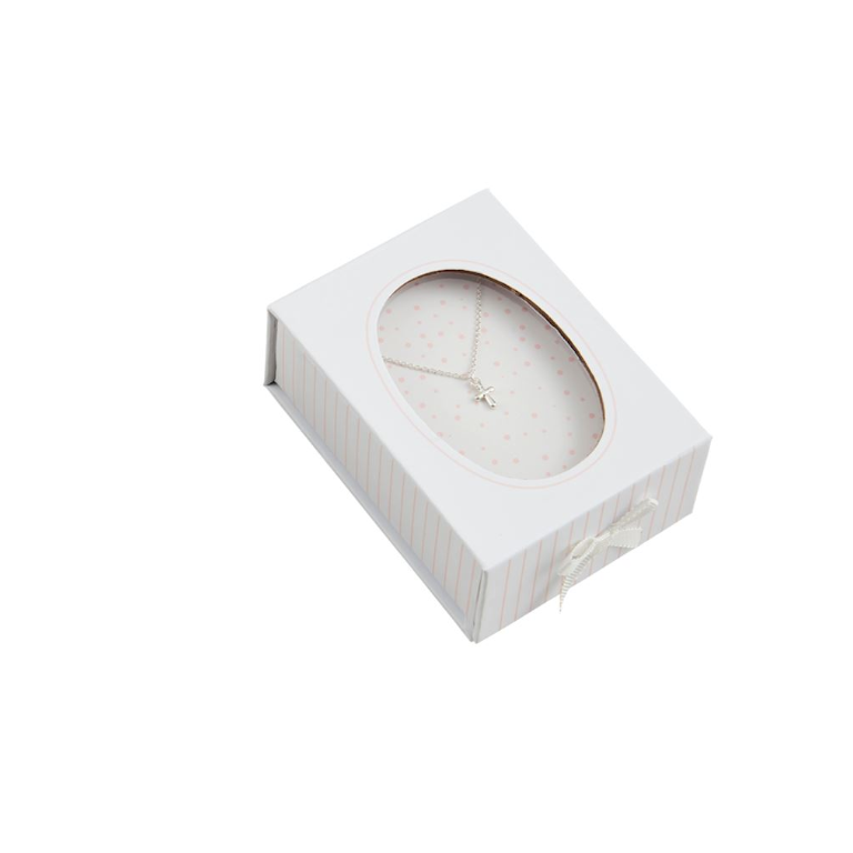 Silver Boxed Cross Necklace