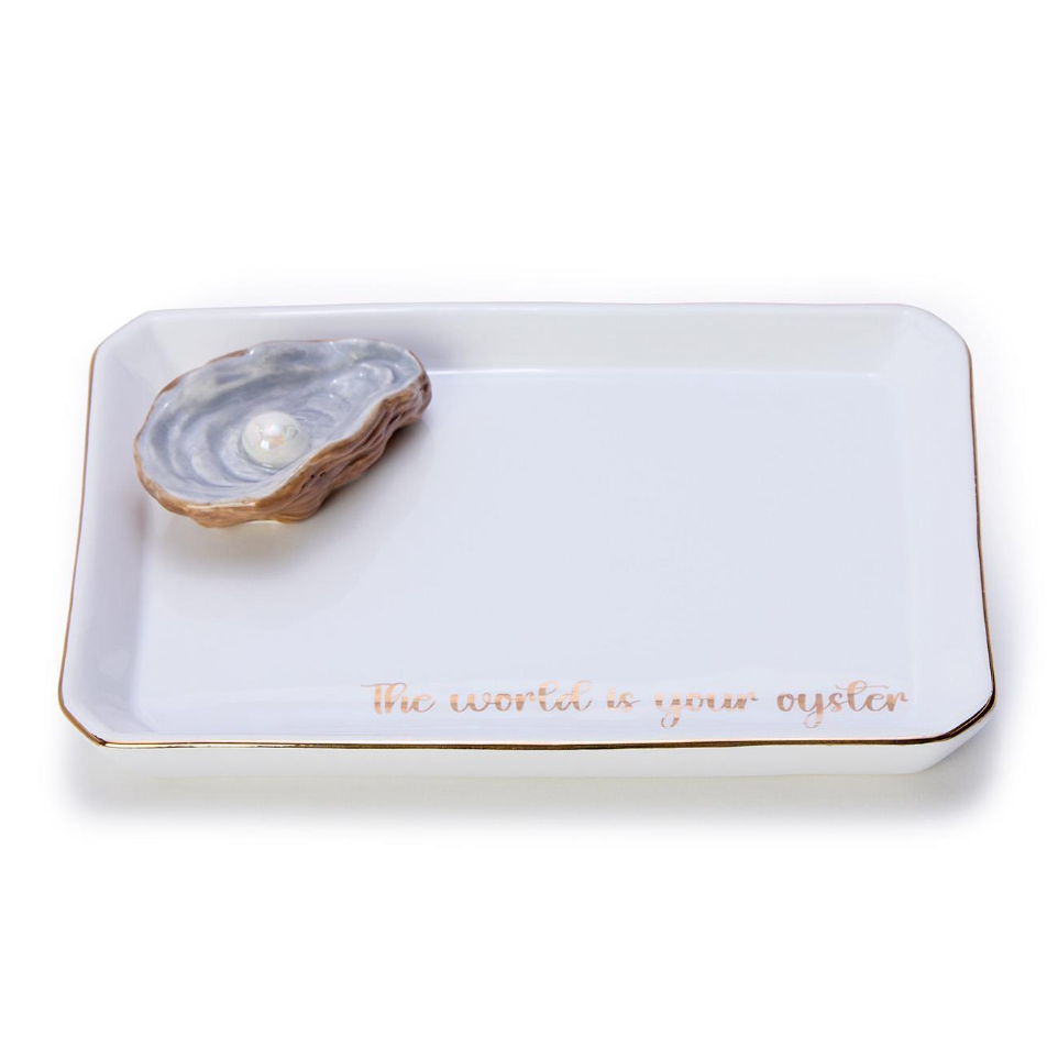 The World is Your Oyster Trinket Tray