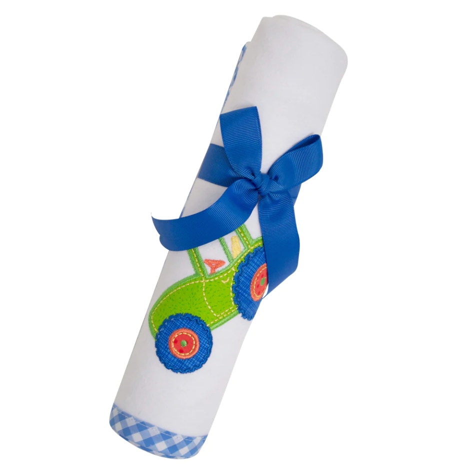 Tractor Swaddle Blanket