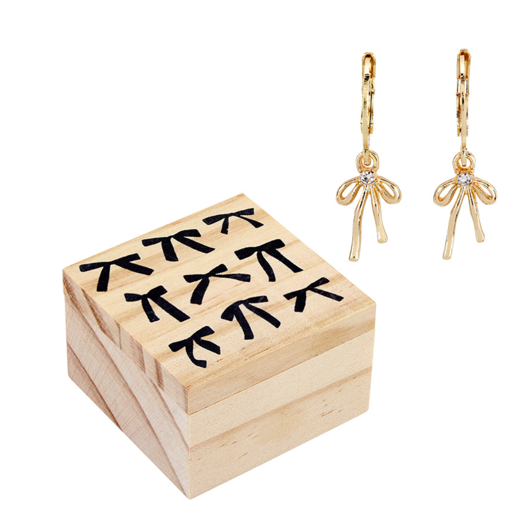 Treasure Bow Earrings