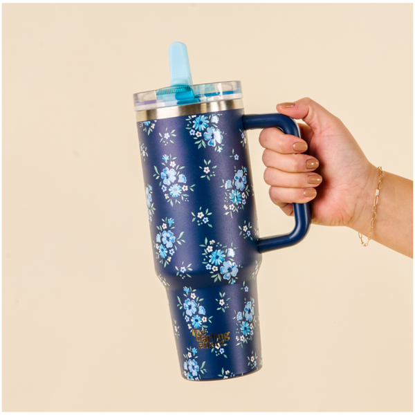 20 oz Lifestyle Flip Straw Tumbler-Endless Daydream Cream