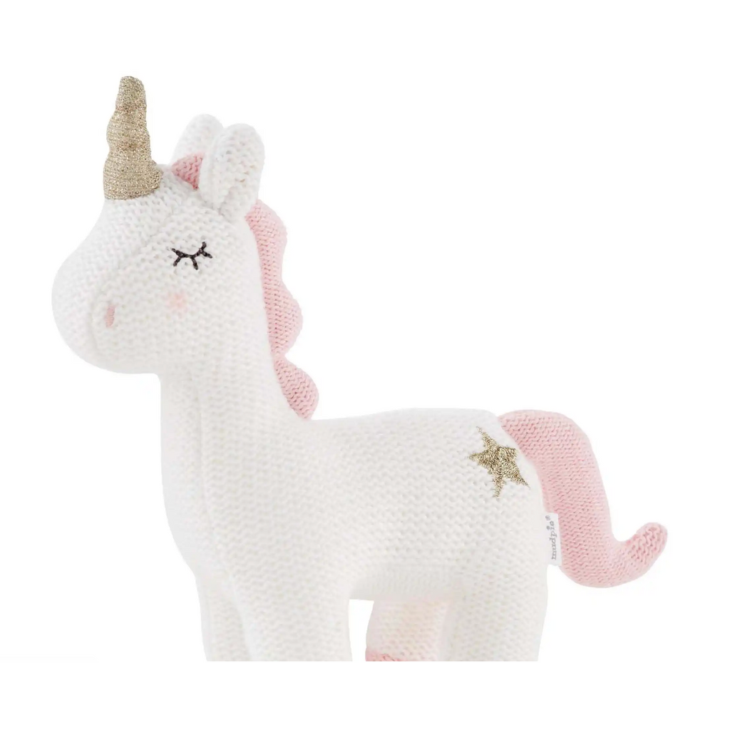 Unicorn Knit Rattle