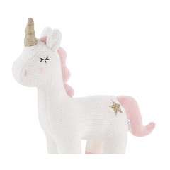 Unicorn Knit Rattle