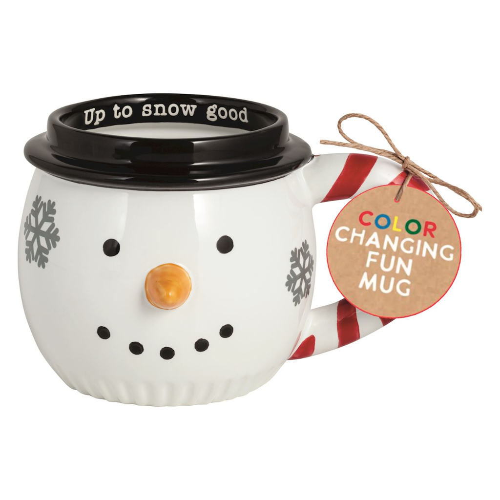 Up to Snow Good Santa Color Changing Mug