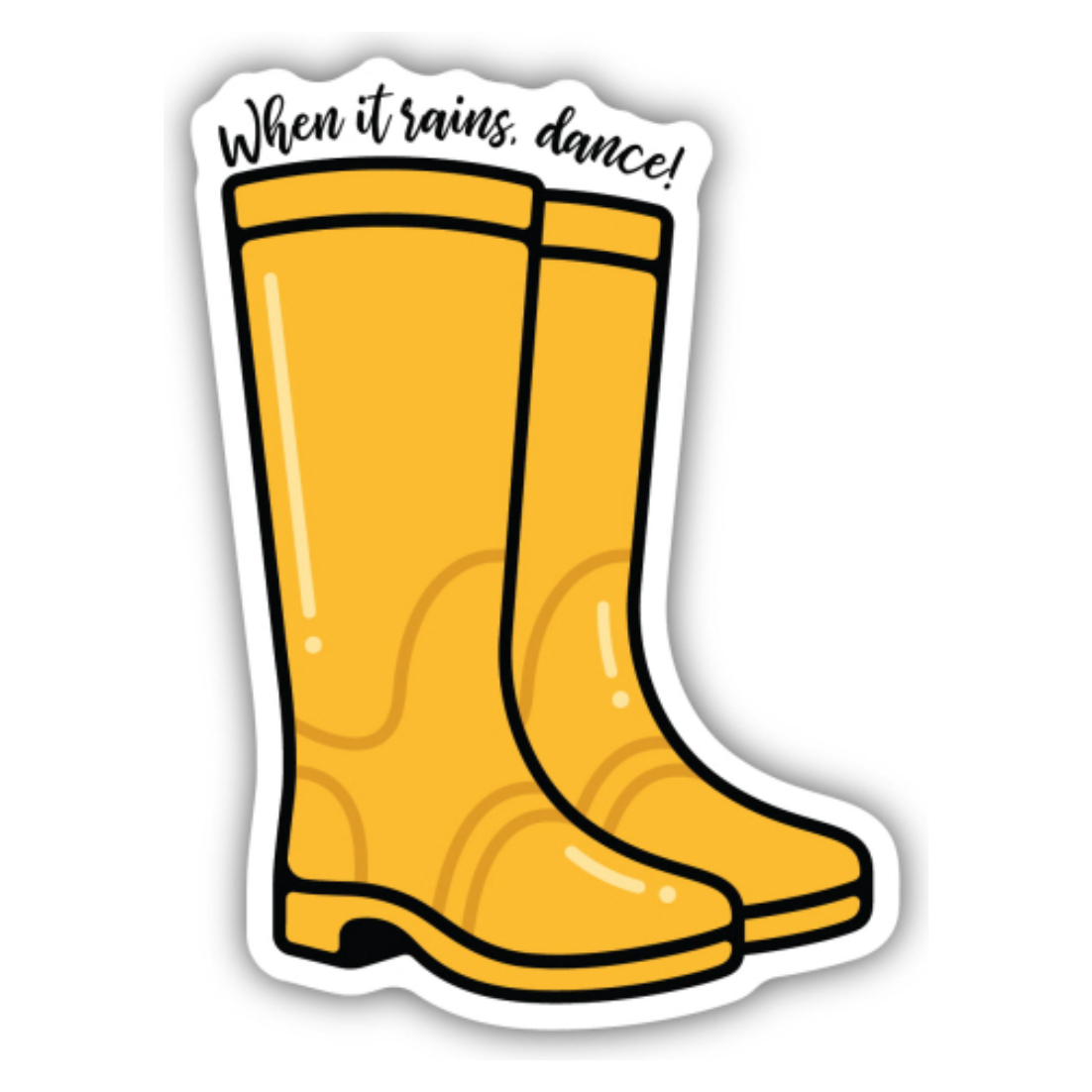 Yellow Rain Boots