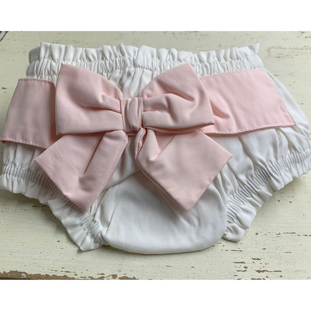 White Diaper Cover