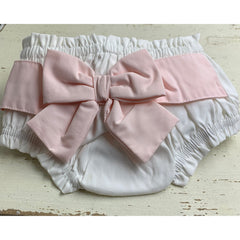 White Diaper Cover