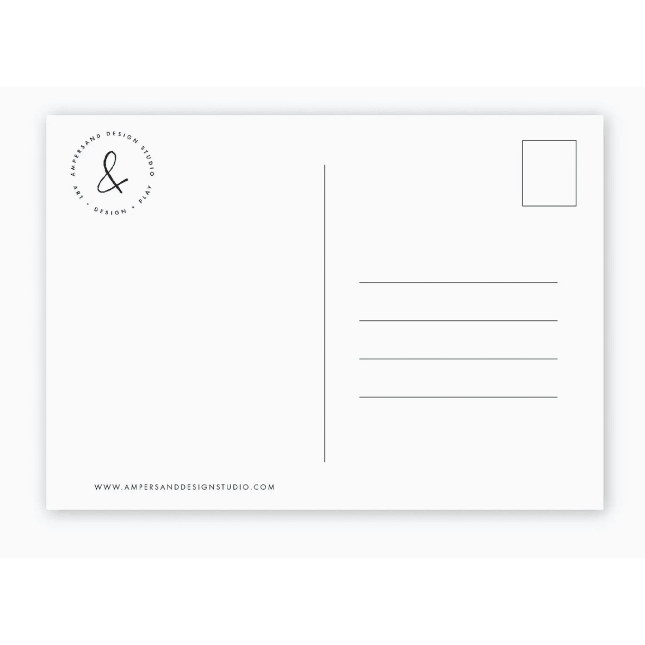 Artful Kansas City Postcard - White Farmhouse Flowers