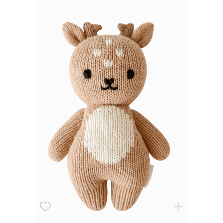 Baby Fawn - White Farmhouse Flowers