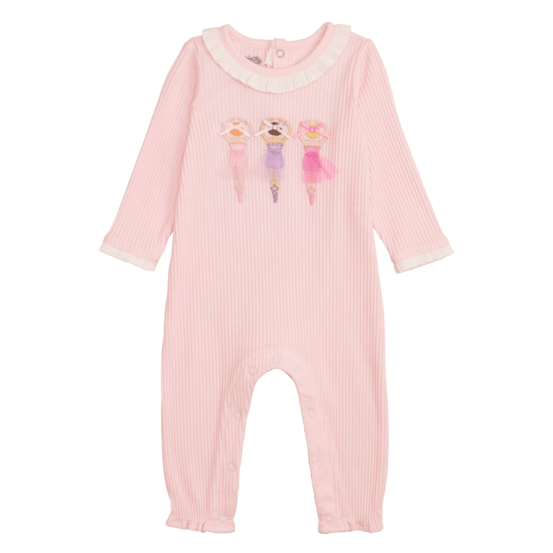 Ballerina One - Piece Outfit - White Farmhouse Flowers