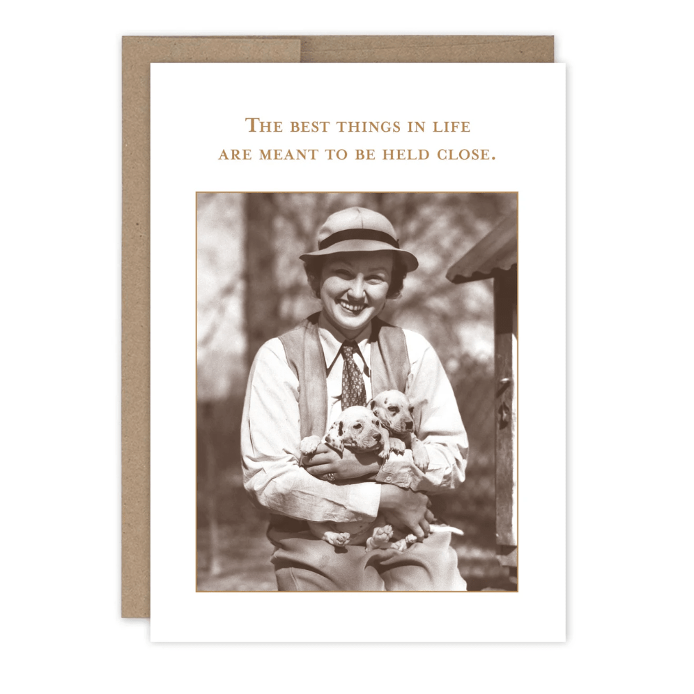 Best Things in Life Birthday Card SM818 - White Farmhouse Flowers