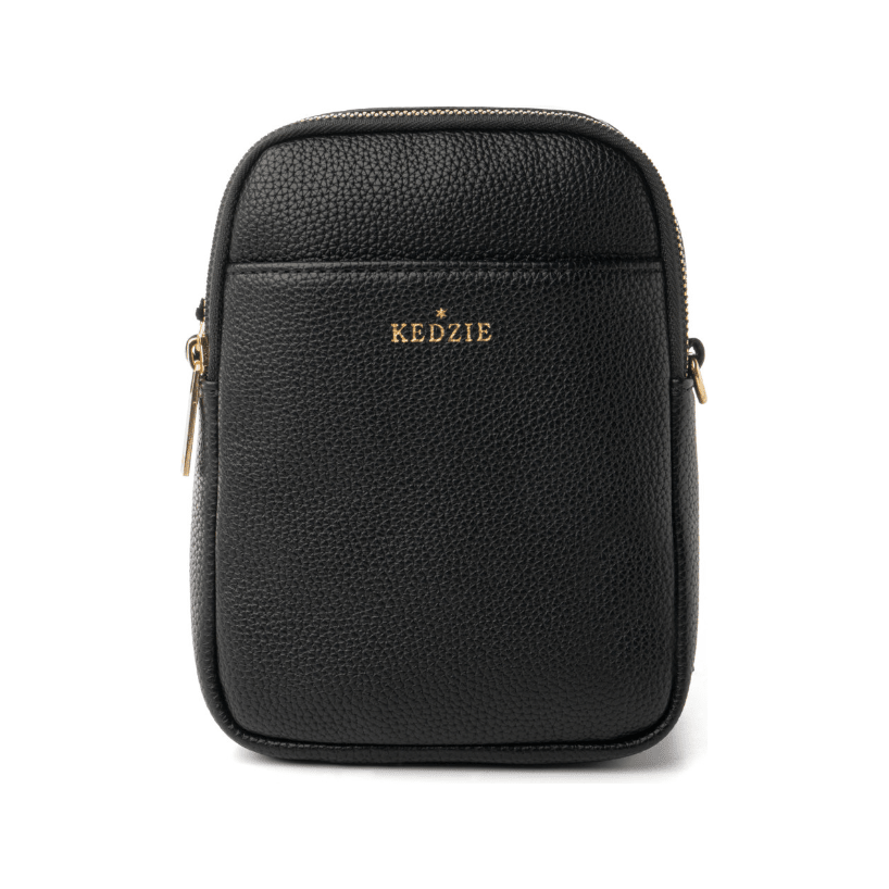 Black Kedzie Solstice Convertible Crossbody - White Farmhouse Flowers