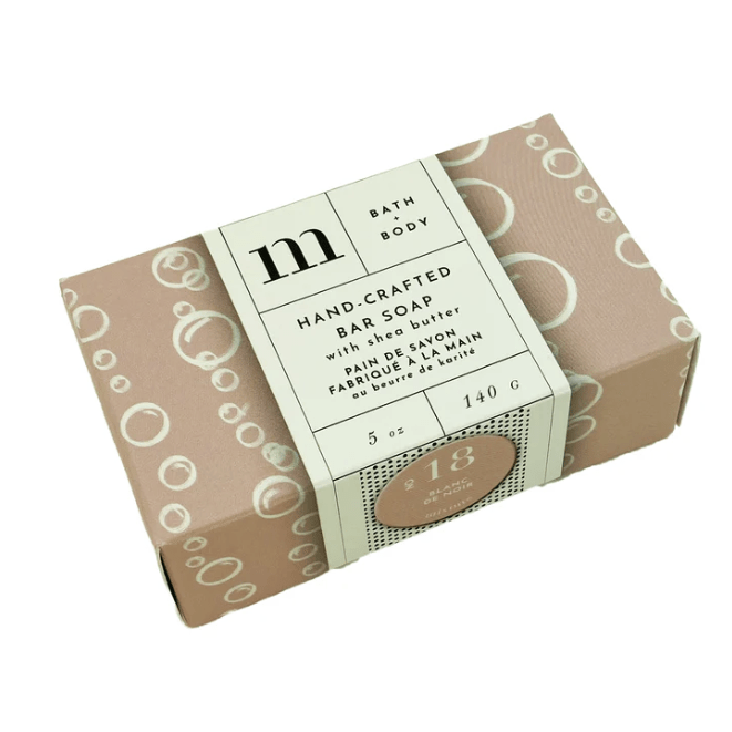 Blanc de Noir Shea Bar Soap - White Farmhouse Flowers