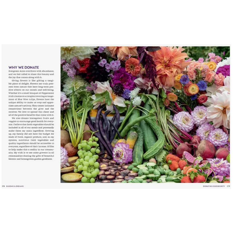 Blooms & Dreams Coffee Table Book - White Farmhouse Flowers