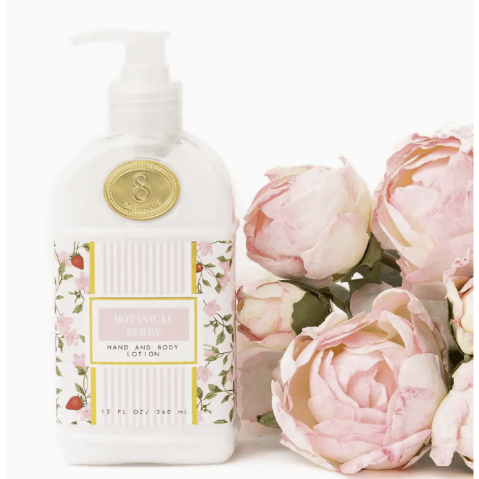 Botanical Berry Hand and Body Lotion - White Farmhouse Flowers