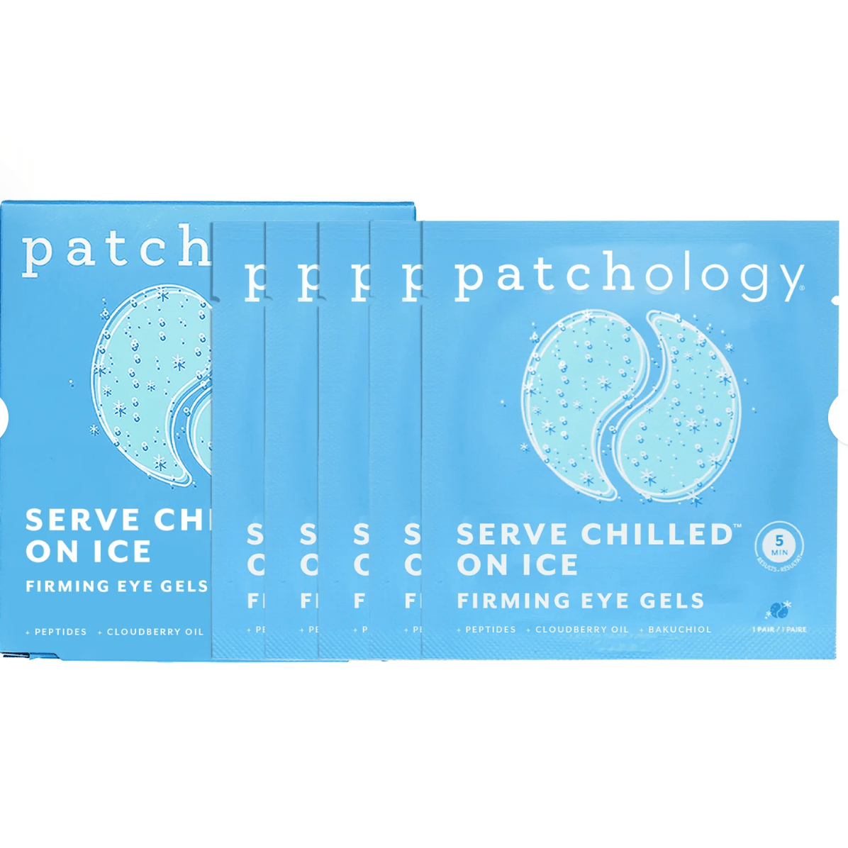 Box of 5 Serve Chilled on Ice Eye Gels - White Farmhouse Flowers